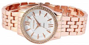 Часы Excellanc женские Металлический браслет 1800126 Аналоговые Кварцевые synthetic.ua - Фото 1