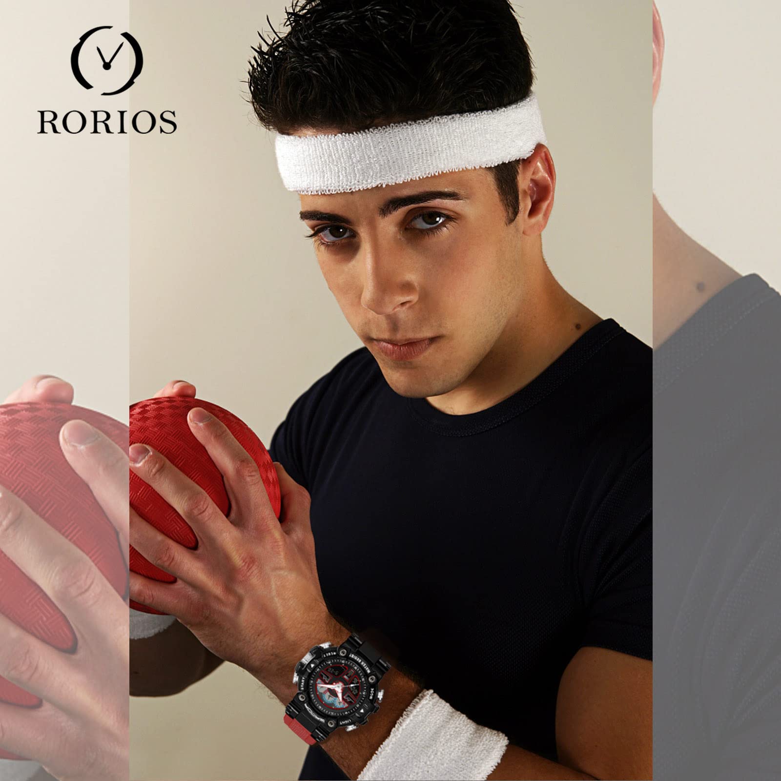 Часы rorios Спортивные Цифровые Часы Мужские, фото №2