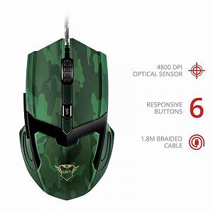 Комп'ютерна мишка Trust GXT 101D 22793 Jungle Camo USB synthetic.ua - Фото 1