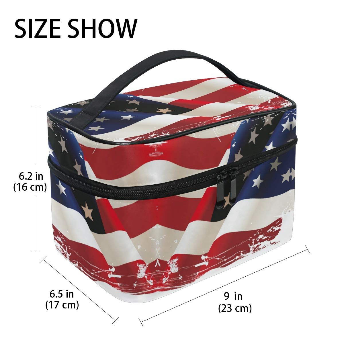 Косметичка Usa American Star, органайзер, велика сумка для дівчат та жінок, фото №2