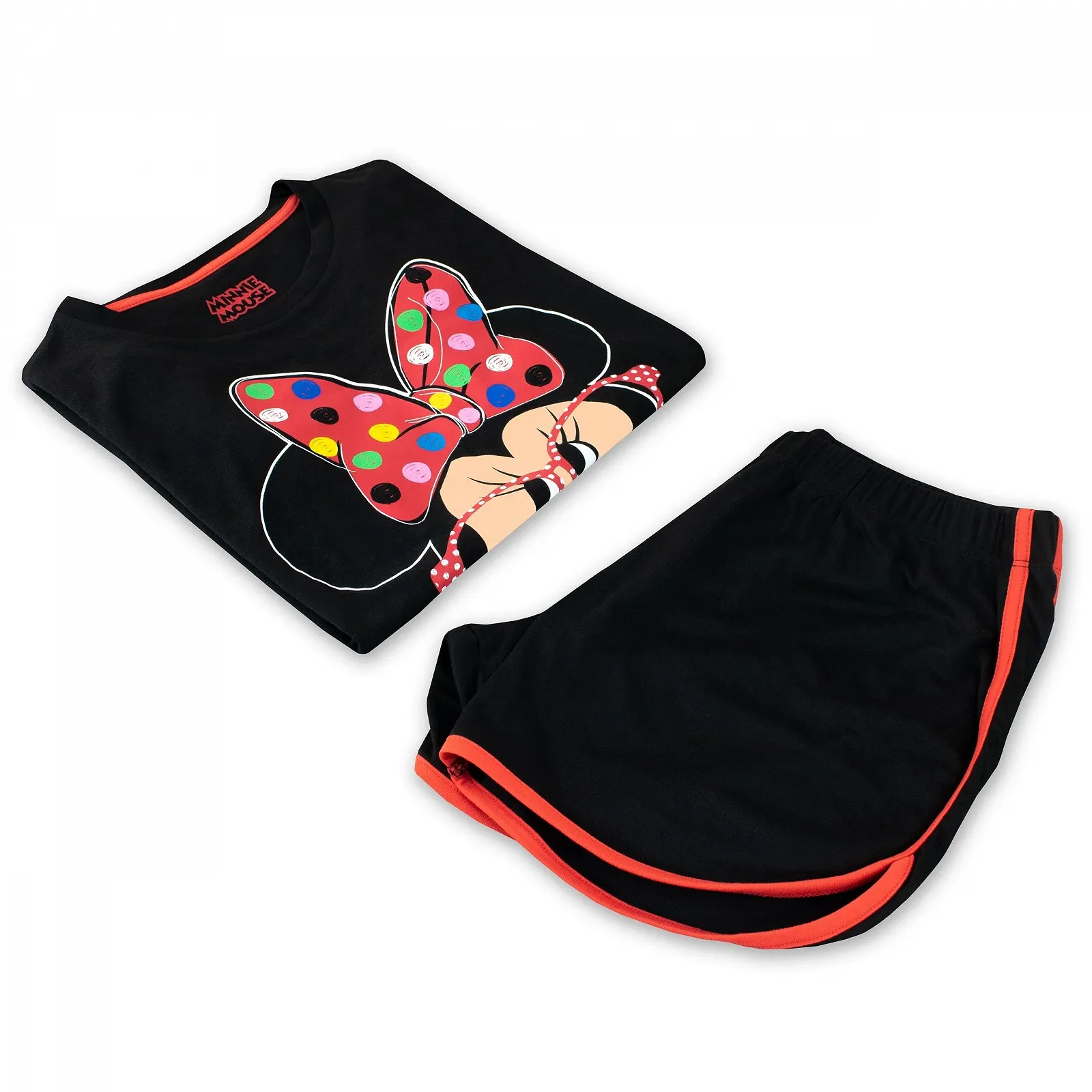 Піжама Disney Minnie Mouse для дівчаток, дитяча коротка піжама Minnie, фото №7 Піжама Disney Minnie Mouse для дівчаток, дитяча коротка піжама Minnie, фото №7