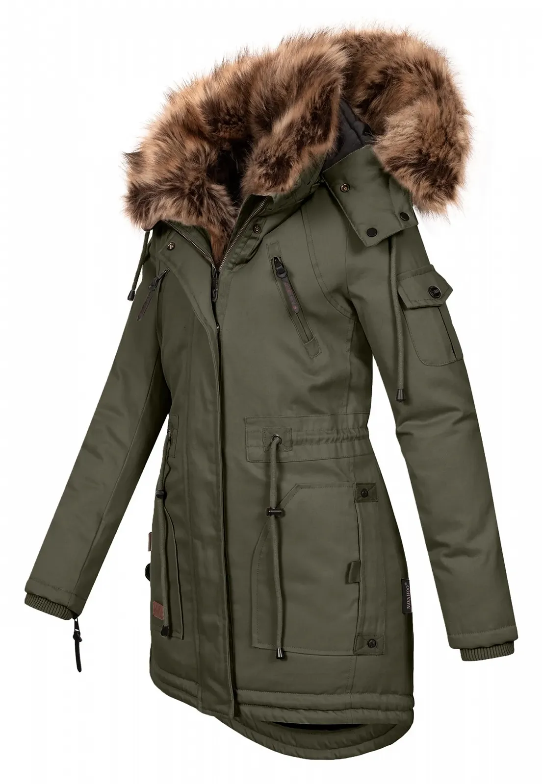 Жіноча зимова куртка Navahoo Парка Довге пальто B380, фото №3 Жіноча зимова куртка Navahoo Парка Довге пальто B380, фото №3