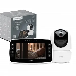 Відеоняня Nuvita Videovoice 3045 Wireless 360° VOX Night Vision Lullabies - Фото 1