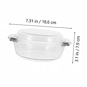 Форма для запікання VALICLUD скляна з кришкою термостійка прозора BPA-free ціна на synthetic.ua - Фото 1 Форма для запікання VALICLUD скляна з кришкою термостійка прозора BPA-free synthetic.ua - Фото 1