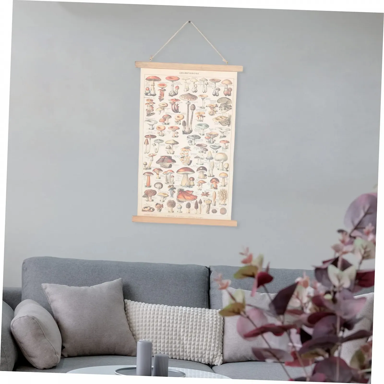 Підвісна картина ERINGOGO Грибний візерунок Ретро Філігранний дизайн, фото №9 Підвісна картина ERINGOGO Грибний візерунок Ретро Філігранний дизайн, фото №9