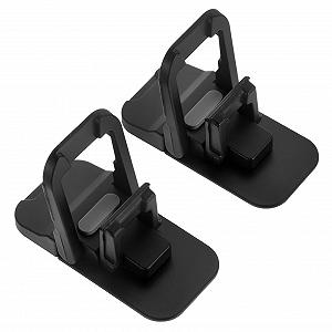 Подставка для ноутбука складная эргономичная алюминиевая регулируемая (2 шт) - Фото 1