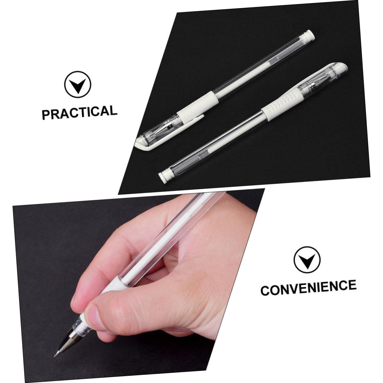 Фломастери FOMIYES 3st Водостійкий Маркер Білий, фото №4