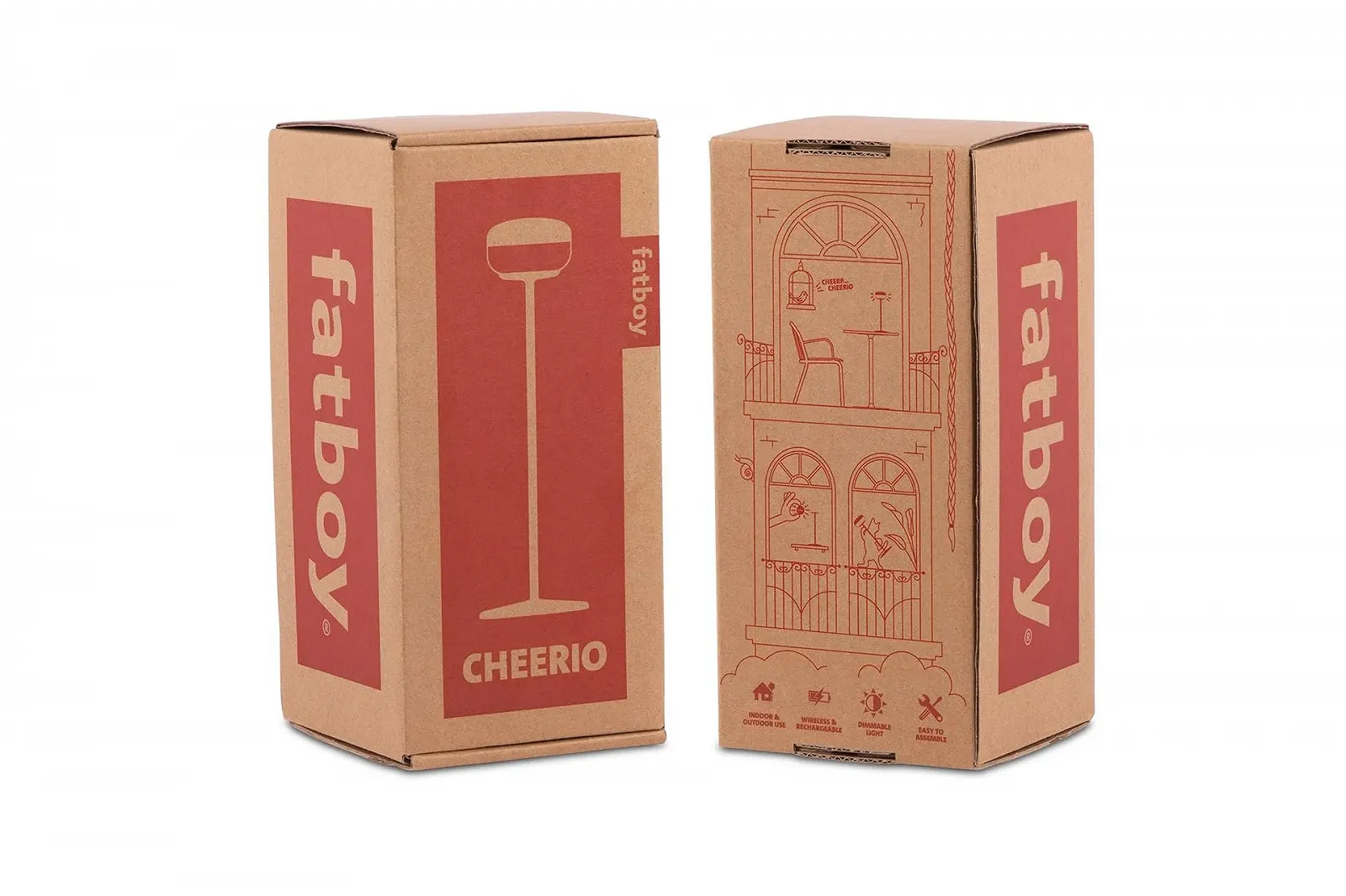 Настільна лампа Fatboy Cheerio LED бездротова акумуляторна сенсорна з димуванням чорна, фото №7