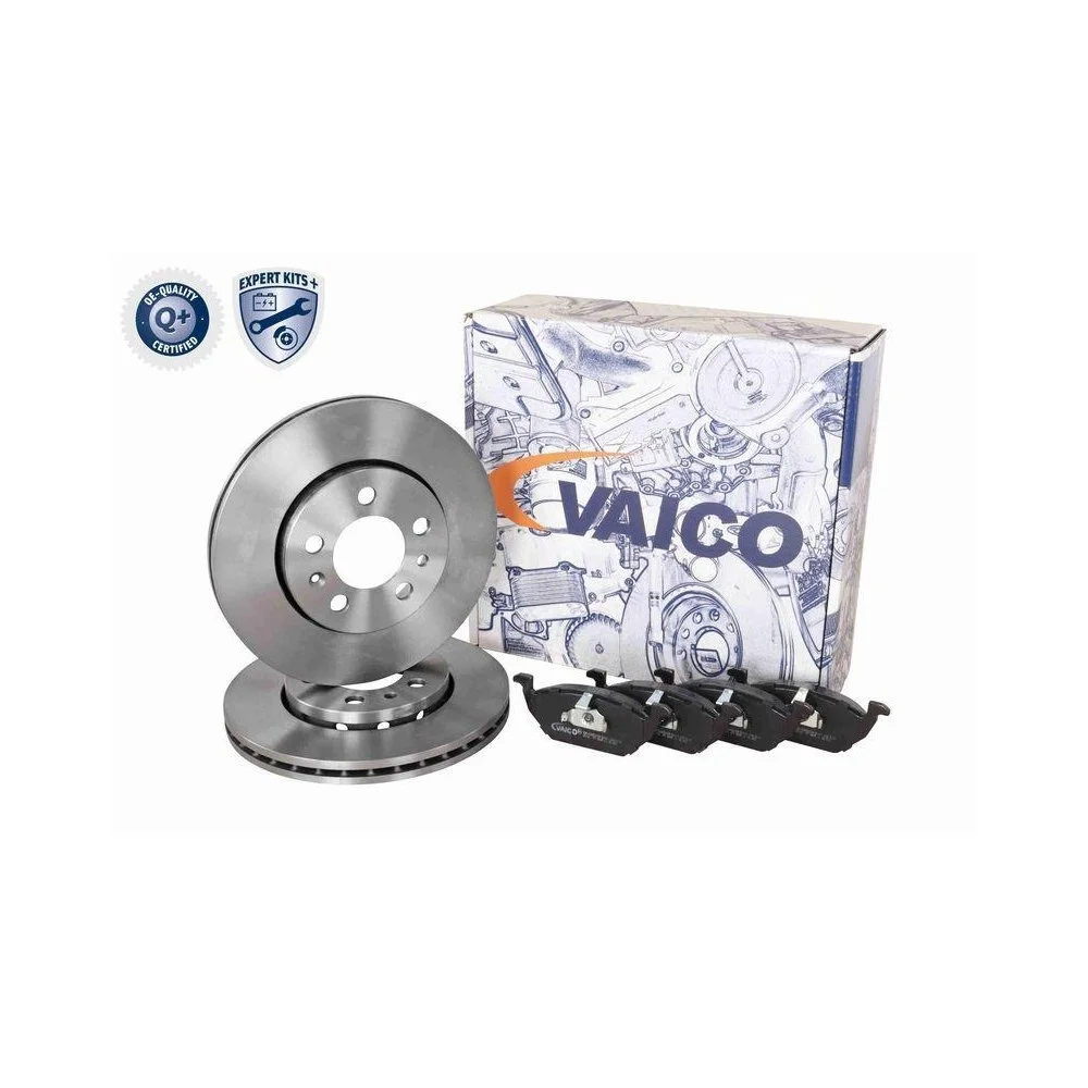 Комплект дисковых тормозов VAICO EXPERT KITS + V10-5590 для AUDI SEAT SKODA VW, фото №1