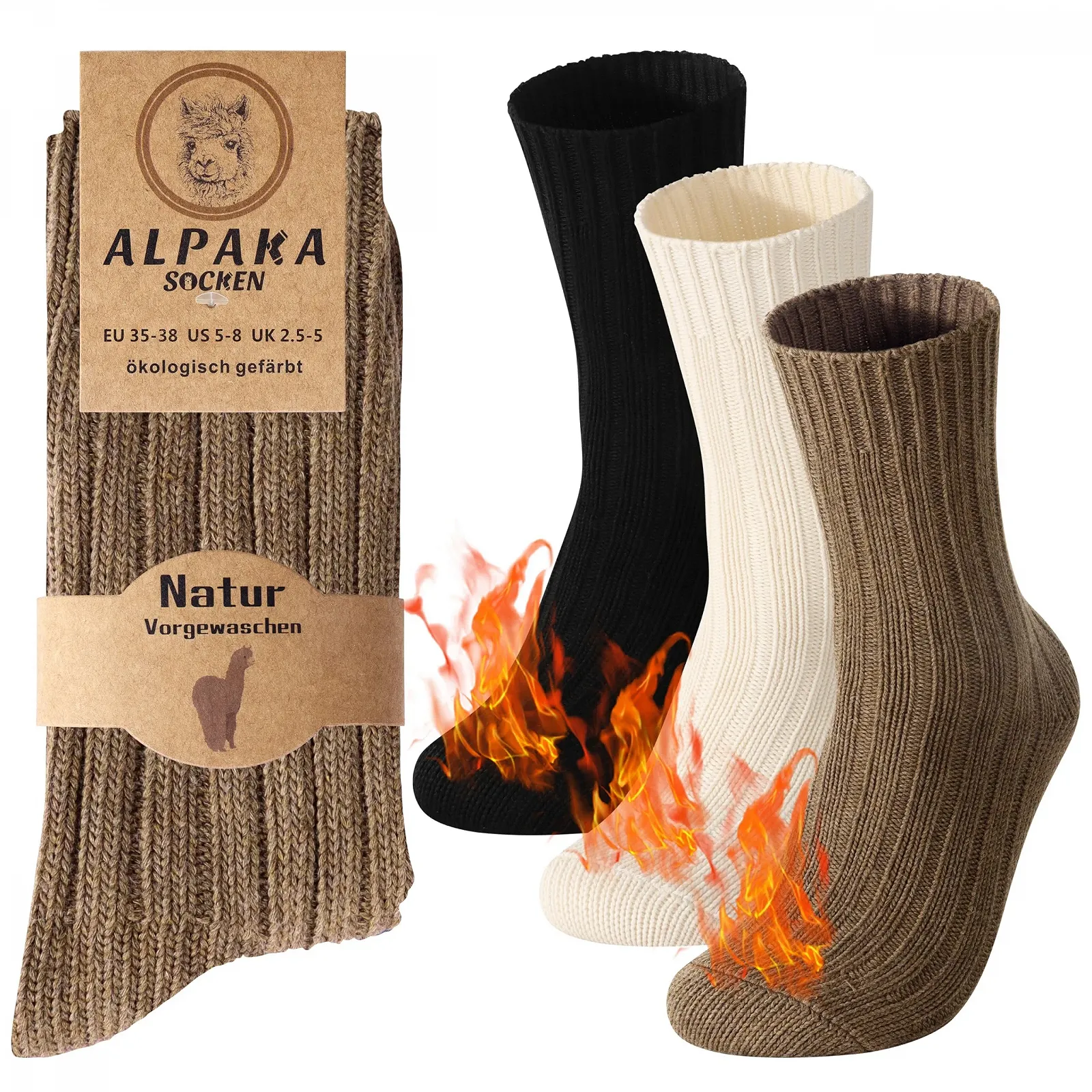 Носки Belloxis Термоноски Женские 39-42 Шерстяные Носки Теплые Носки Женские Толстые Носки Женские Зимние Носки Женские Термоноски Теплые Носки Теплые Носки Вязаные Носки Женские 39-42, фото №1