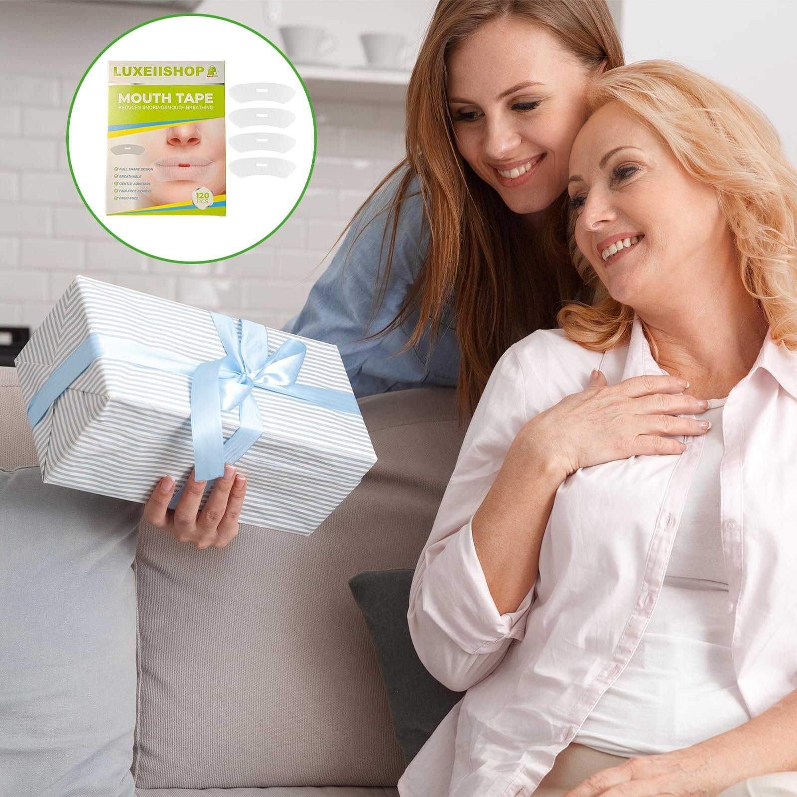 Полоска для рта AYNKH 120 шт для сна, устройство против храпа, фото №7