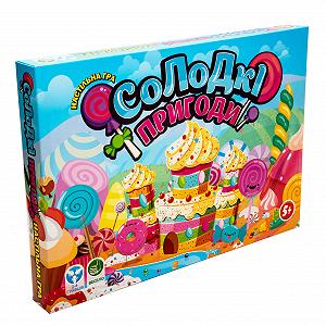 Настольная игра Strateg Сладкие приключения на украинском языке 30504 - Фото 1