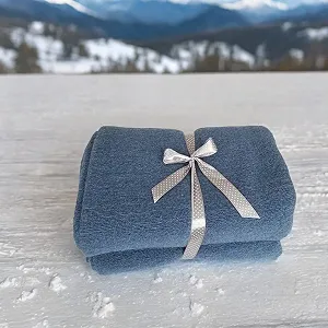 Вовняна Покривало WEŁNIANE - Покривало 160 x 200 см synthetic.ua - Фото 1