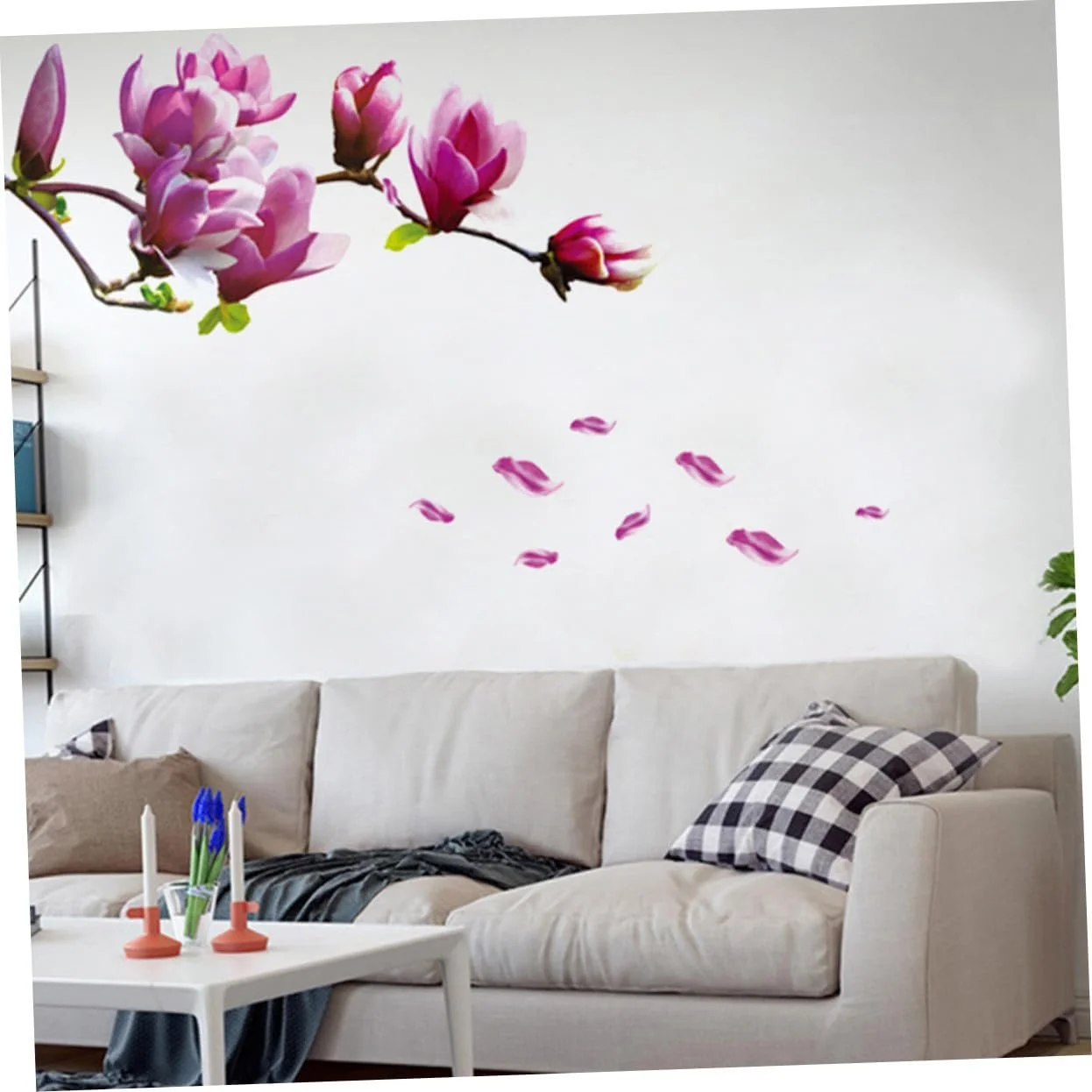 Наклейки на стіну Gatuida Magnolia Creative Mirror Surface 2 шт., фото №7