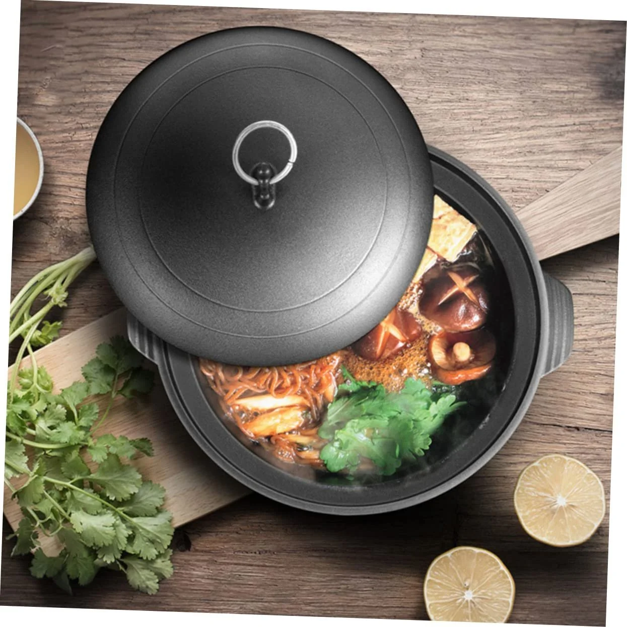 Гусятниця для запікання VALICLUD чавунна жовта, фото №2