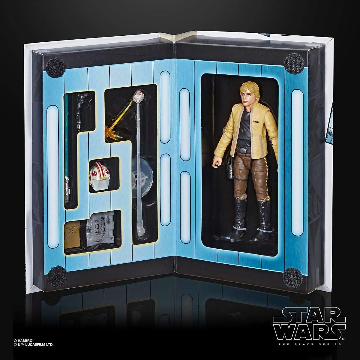 Фігурка Star Wars Hasbro Luke Skywalker Ceremony 19 см Black Gloval Convention Multicoloured, фото №2