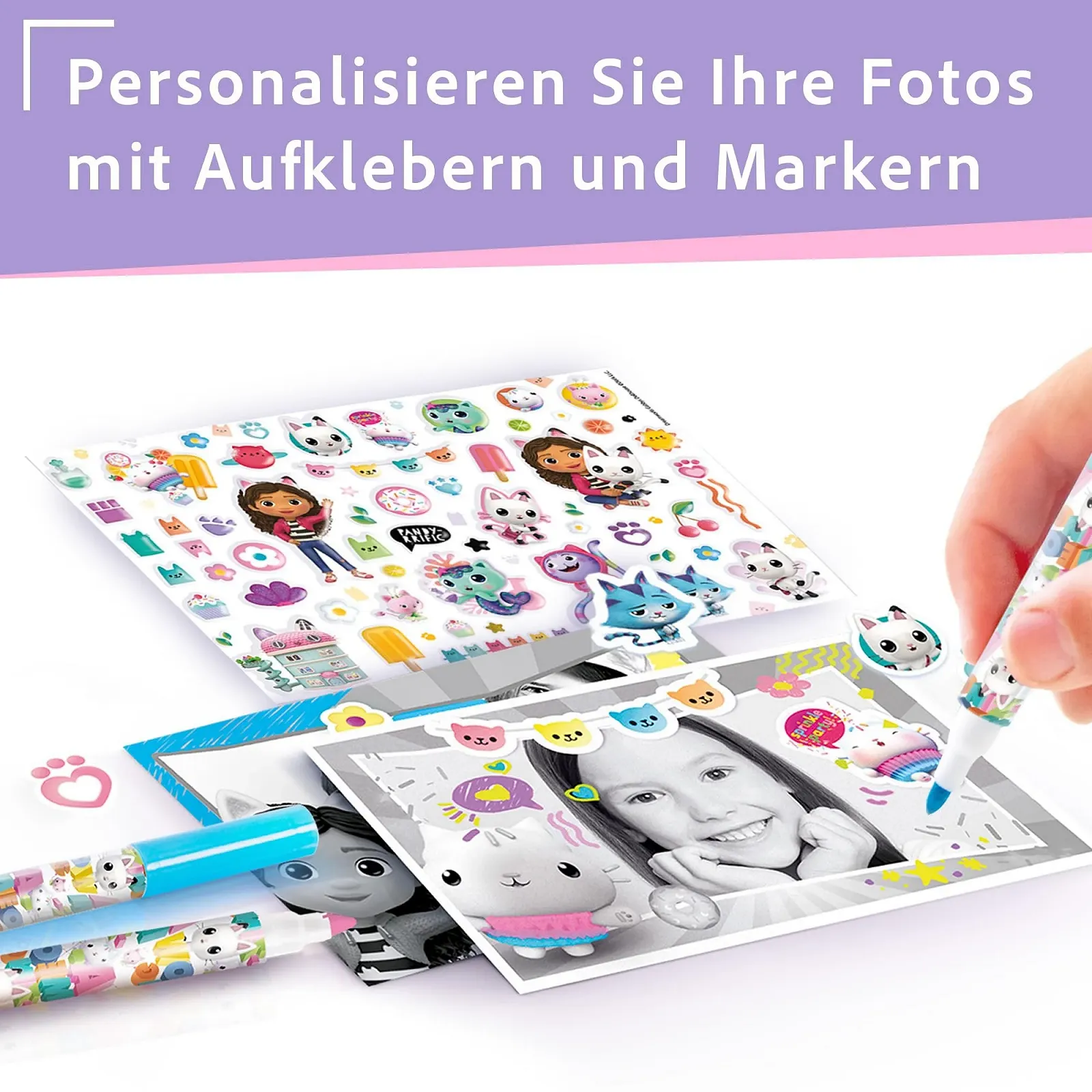 Детская фотокамера Canal Toys Photo Creator Gabby's Dollhouse GAB005 12 MP LCD Pink, фото №3