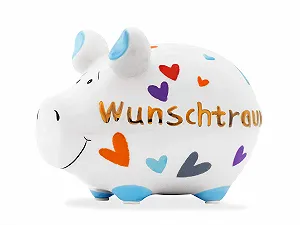 Скарбничка KCG Kleinschwein Wunschtraum KLEI-WUNSCHTR-M01-GOLD Gold Edition Золотиста - Фото 1