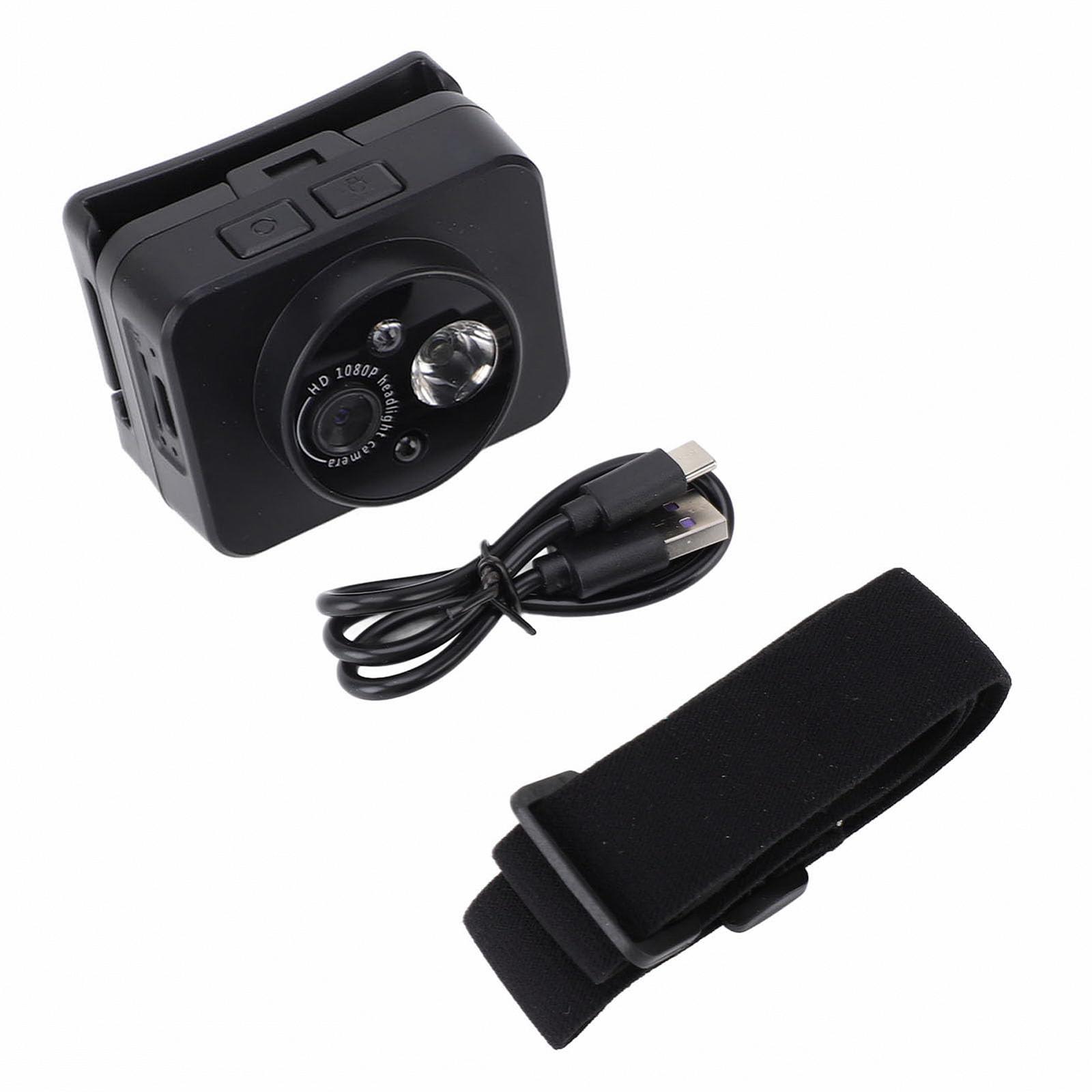 Екшн-камера VBESTLIFE Headlight 1080P Портативна Датчик Руху Відеореєстратор 2МП HD Лінза 3W LED Світло 1000мАг Акумулятор, фото №7