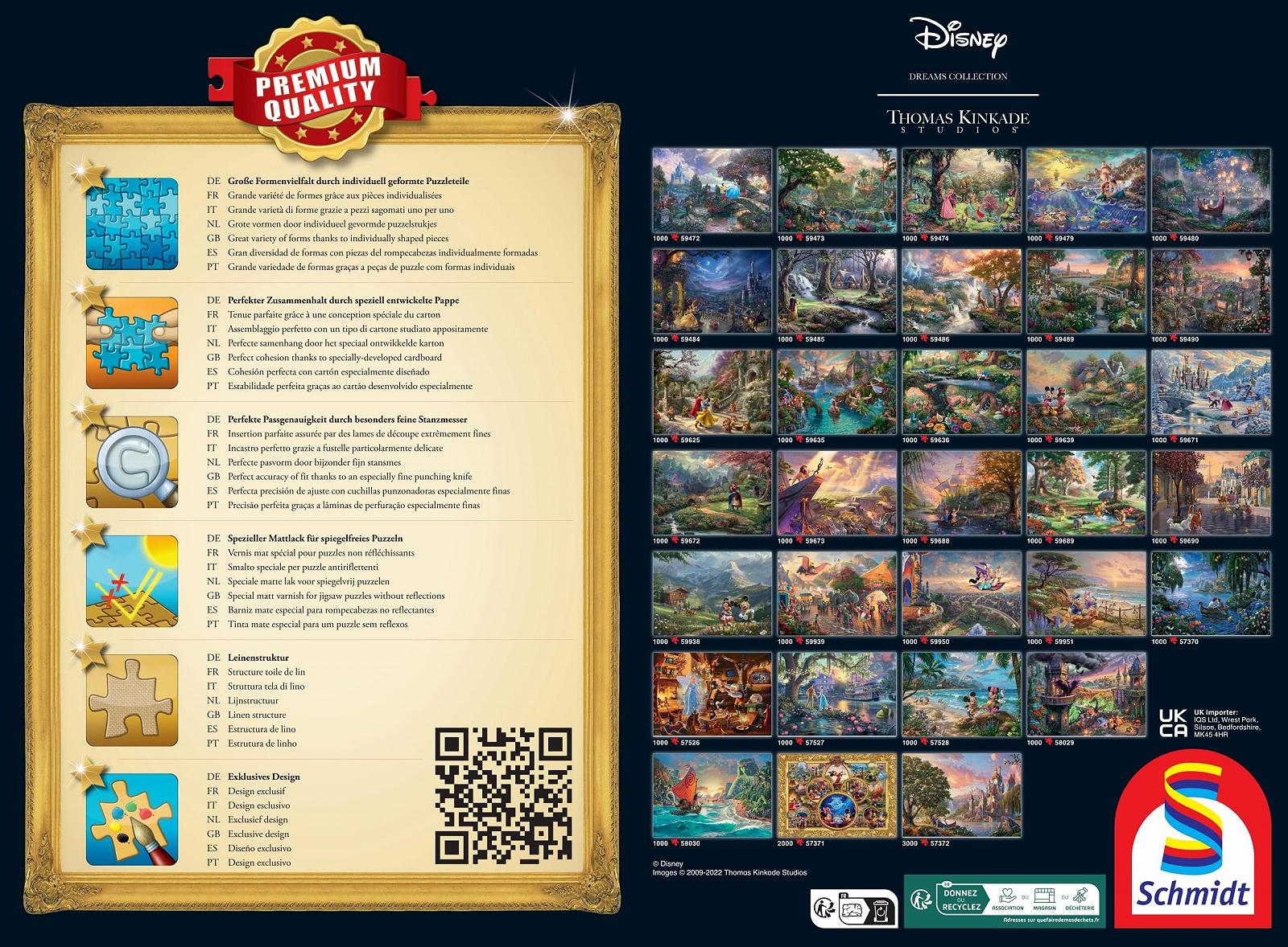 Пазл Schmidt Spiele Thomas Kinkade Disney Frozen Celebrating in Arendelle 58042 1000 элементов, фото №3