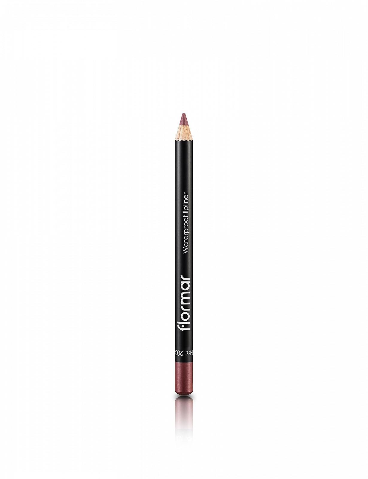 Олівець для губ Flormar Водостійкий 203 Subdued Pink, фото №1