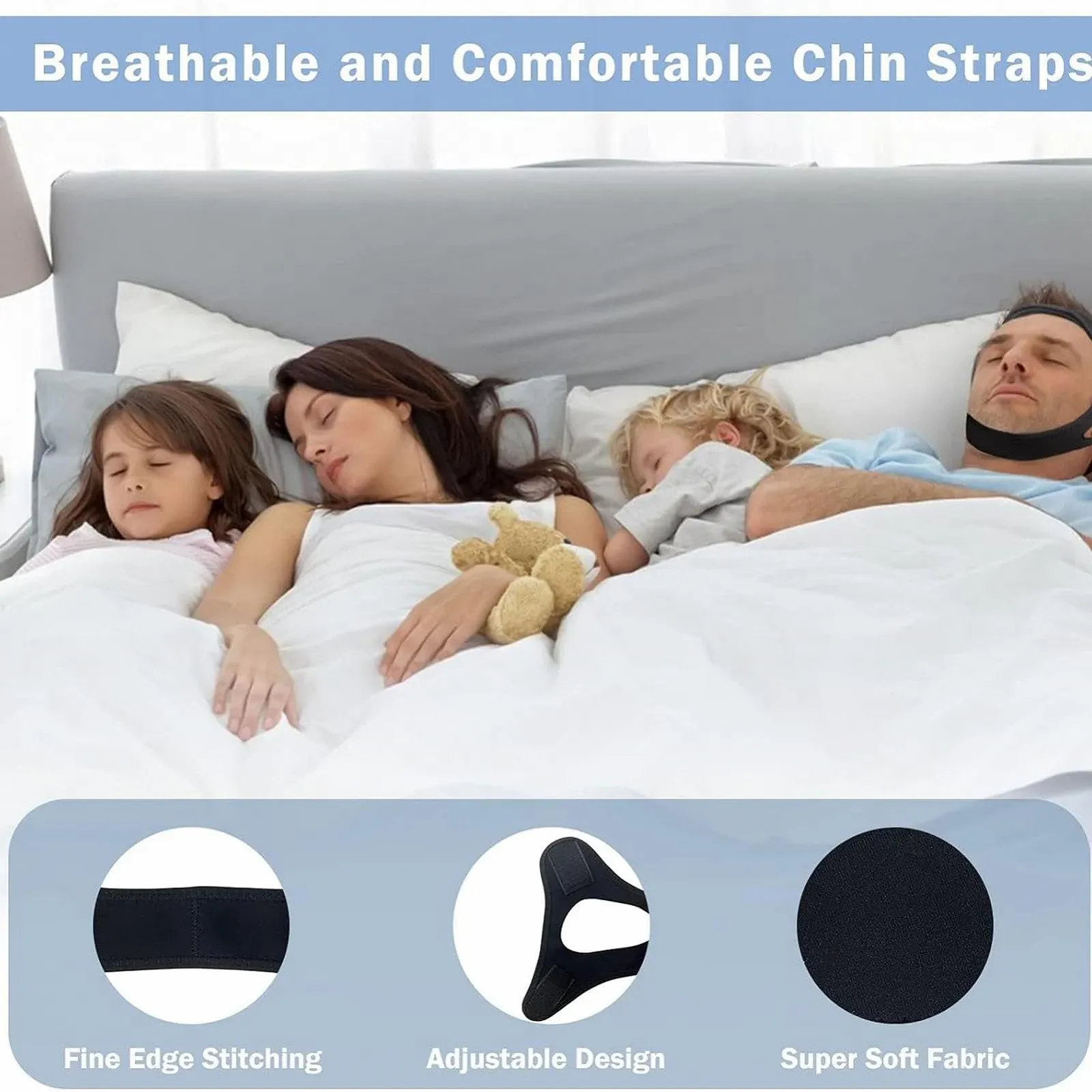 Ремешок на подбородок против храпа, фото №4