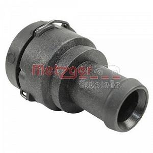Патрубок лінії охолоджувальної рідини METZGER 4010161 для VW synthetic.ua - Фото 1
