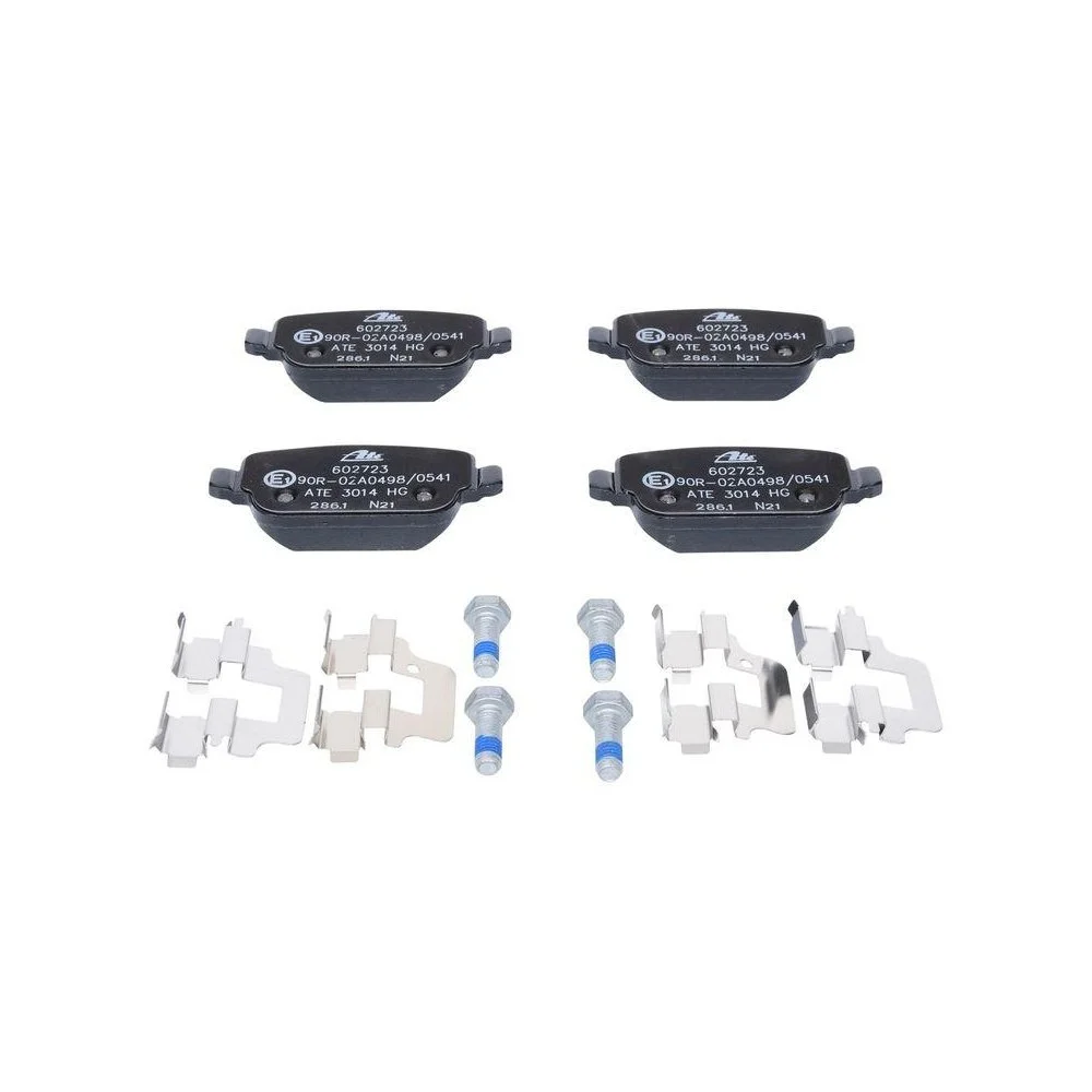 Комплект тормозных колодок, дисковый тормоз ATE 13.0460-2723.2 для FORD задний мост, фото №1