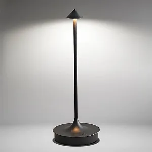 Настольная лампа Leomix LED беспроводная аккумуляторная 4000 мАч сенсорная диммируемая IP54 - Фото 1