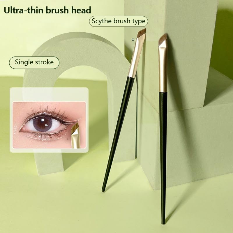 Кисть для бровей Augenbrauen-Eyeliner мягкая скошенная лезвие тонкая плоская контуринг Brow Eye Liner Make-up Кисть для макияжа глаз Brow Profession elle Make-up-Tools, фото №6 Кисть для бровей Augenbrauen-Eyeliner мягкая скошенная лезвие тонкая плоская контуринг Brow Eye Liner Make-up Кисть для макияжа глаз Brow Profession elle Make-up-Tools, фото №6