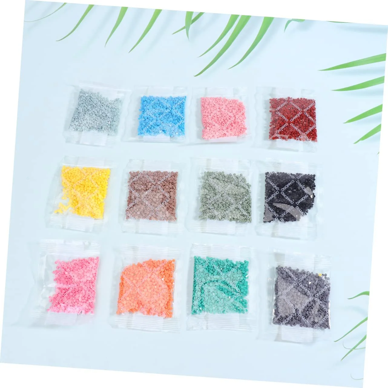 Набор для вышивания Круглые стразы 5D смола 36 цветов Аксессуары Блестящие изделия, фото №3