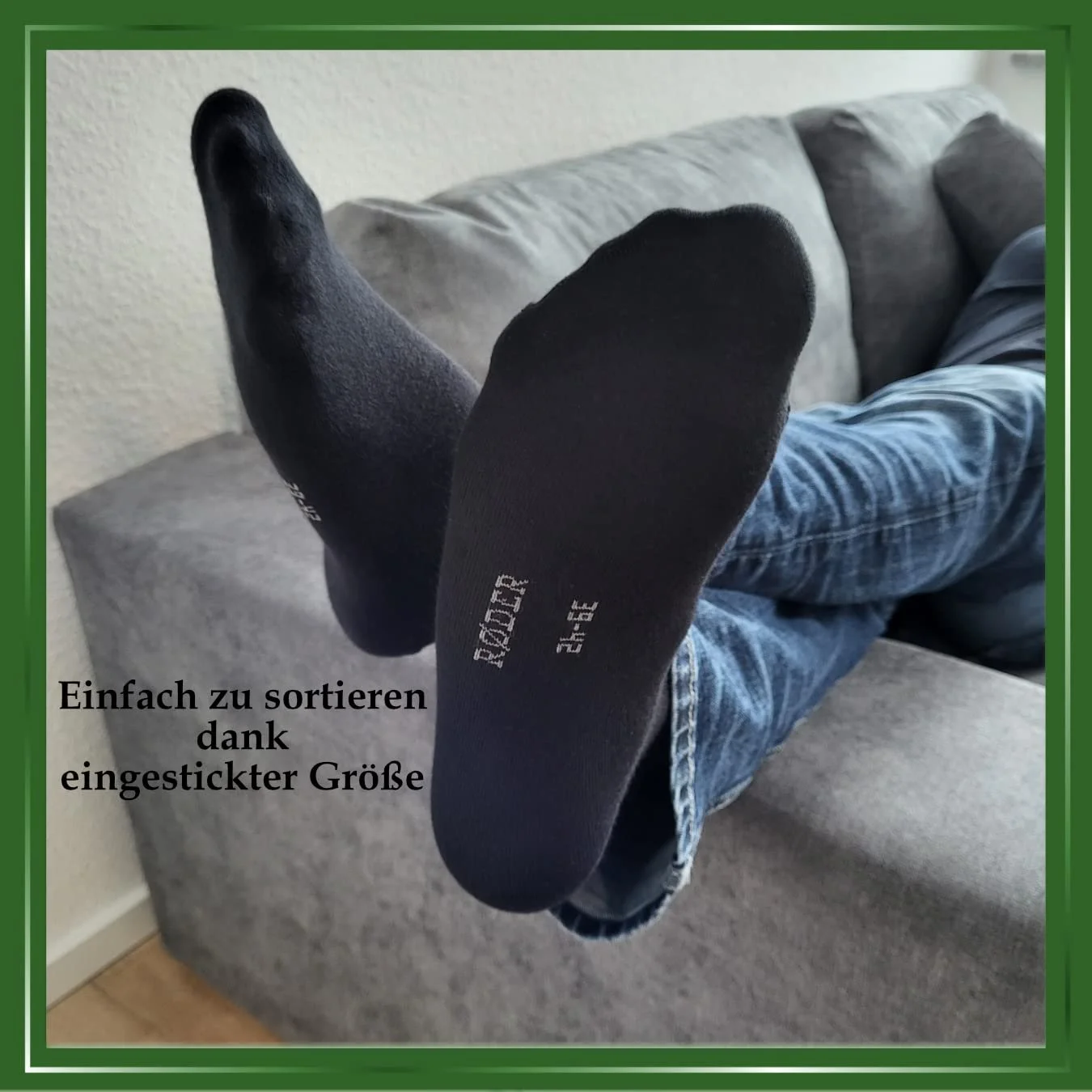 Комплект шкарпеток з бамбуку 6 пар, фото №3