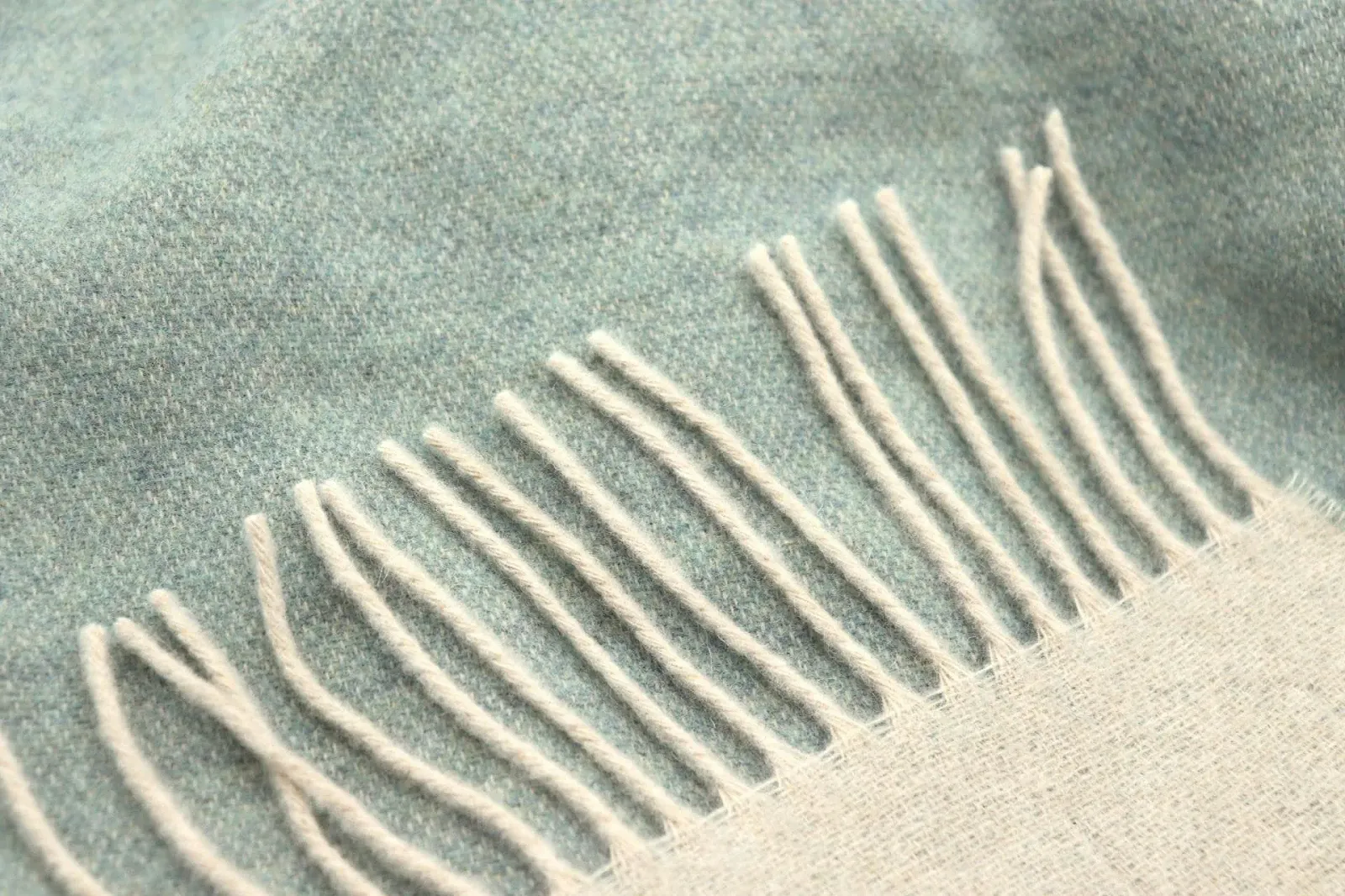 Плед Biederlack Cashmere Sage/Cream - (761910), фото №2