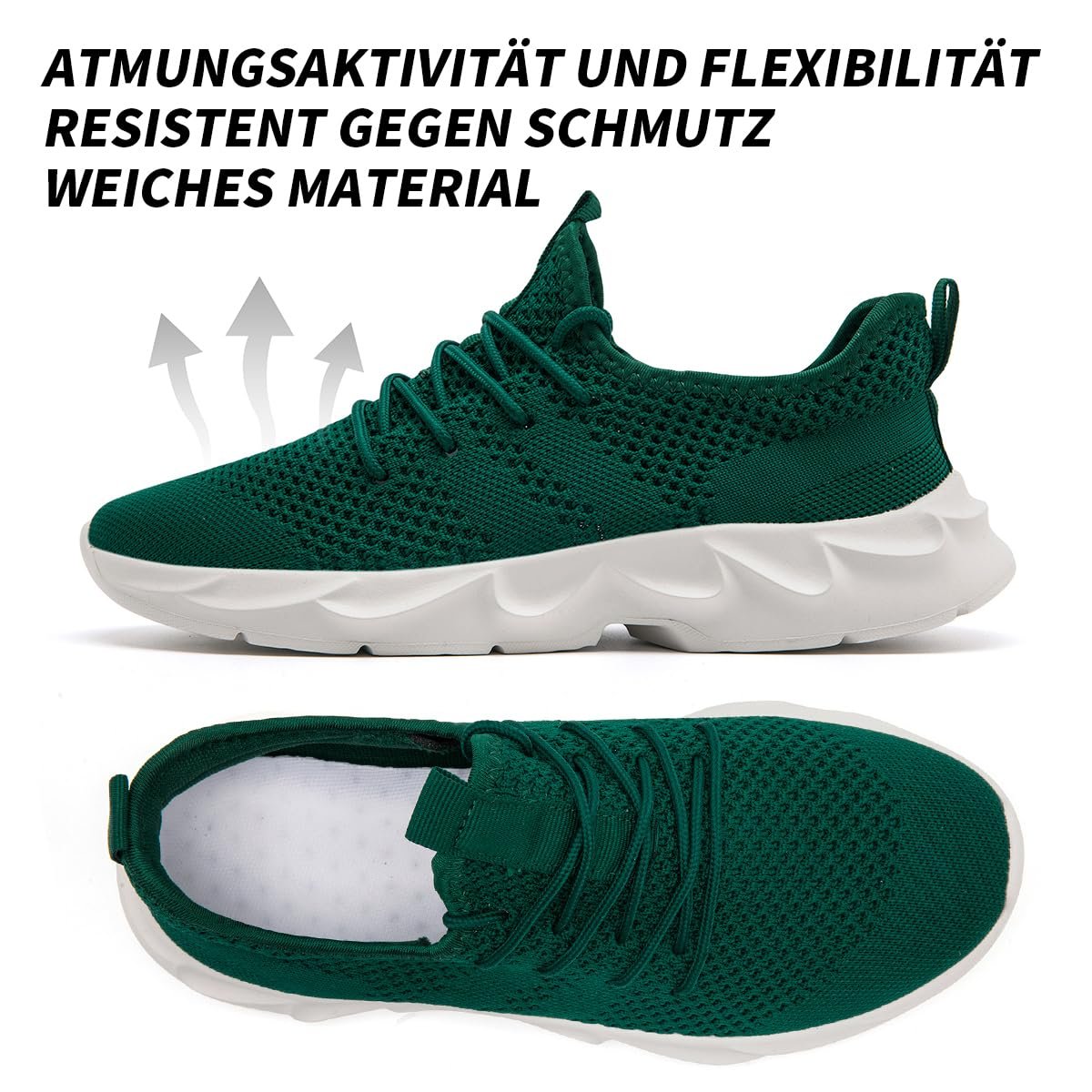 Кросівки UROMGV Спортивні для ходьби чоловічі Легкі дихаючі, фото №4