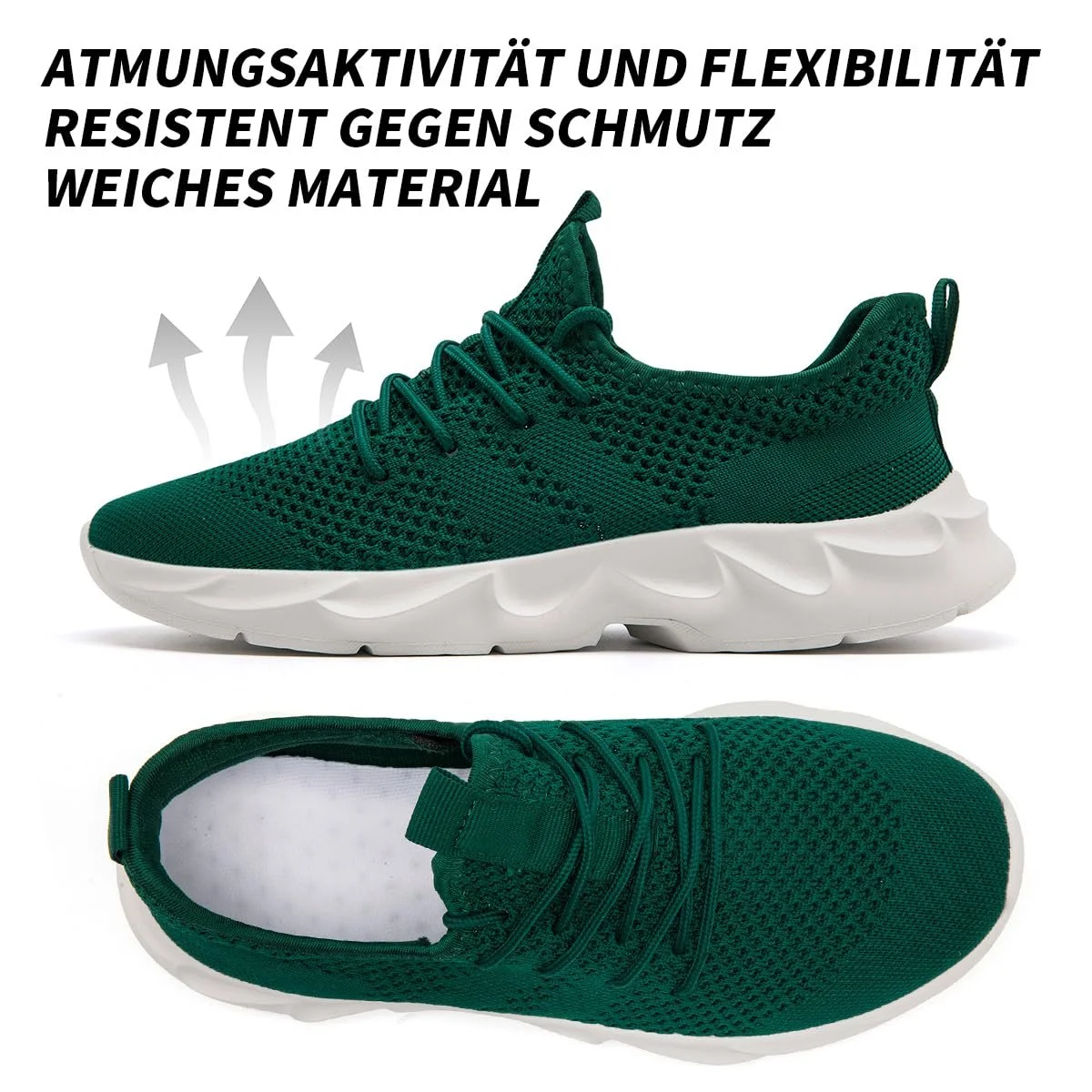 Кроссовки UROMGV Спортивные для ходьбы, для тренажерного зала, для бега, теннисные, дышащие, легкие, без шнурков, фото №4 Кроссовки UROMGV Спортивные для ходьбы, для тренажерного зала, для бега, теннисные, дышащие, легкие, без шнурков, фото №4