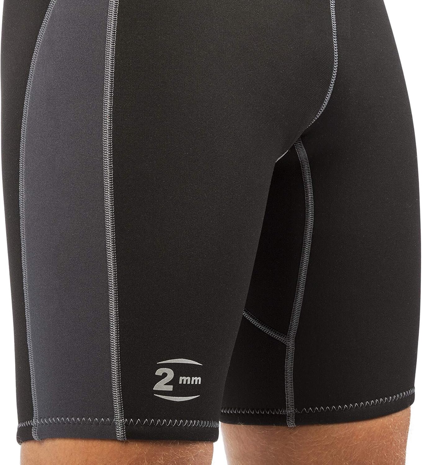 Гидрокостюм для серфинга Cressi Lido 2 mm Black/Gray, фото №4
