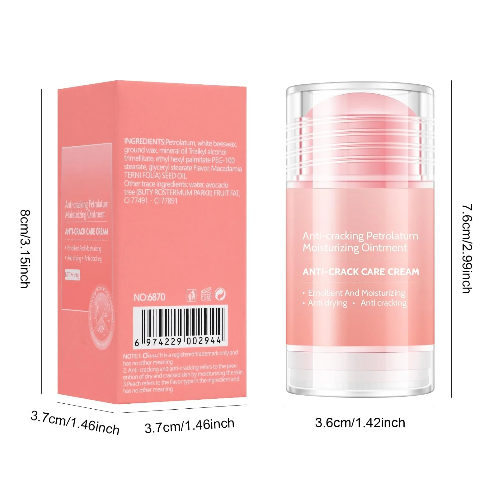 Крем для ног KYDA увлажняющий против трещин 2 шт 4.5 oz, фото №7 Крем для ног KYDA увлажняющий против трещин 2 шт 4.5 oz, фото №7