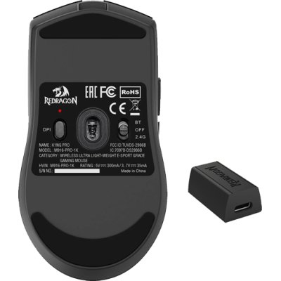 Мышка Redragon M916 Pro-4 Wireless Black (72211), фото №6 Мышка Redragon M916 Pro-4 Wireless Black (72211), фото №6