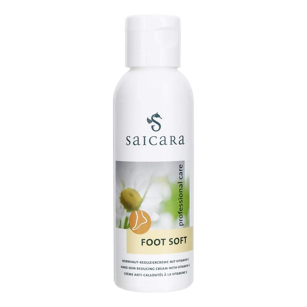 Крем для ног Saicara Foot Soft 100 мл для удаления мозолей с витамином E, фото №1