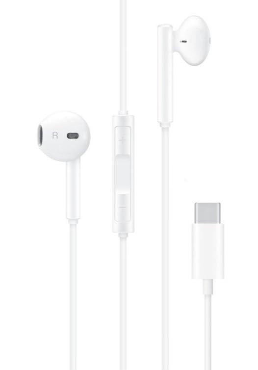 Наушники Huawei CM33 USB-C Тип C Стерео Звук Белый, фото №1