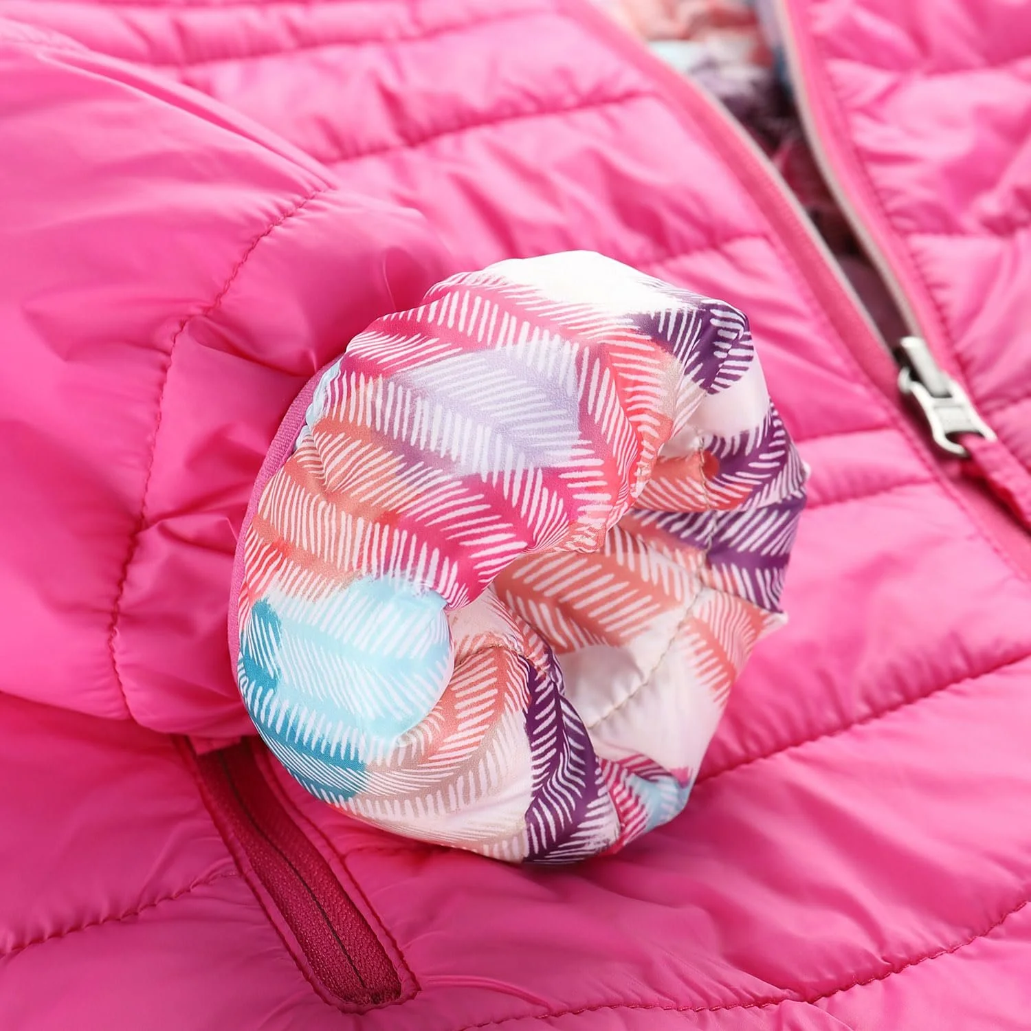 Зимняя куртка Alpine Pro для детей - Теплая, ветрозащитная, водоотталкивающая, двусторонняя - Светоотражающий капюшон - Переходная куртка для активного отдыха - Пухлый стиль, фото №4