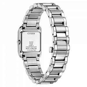 Женские аналоговые кварцевые часы CITIZEN Classic EW5600-87D серебристый synthetic.ua - Фото 1