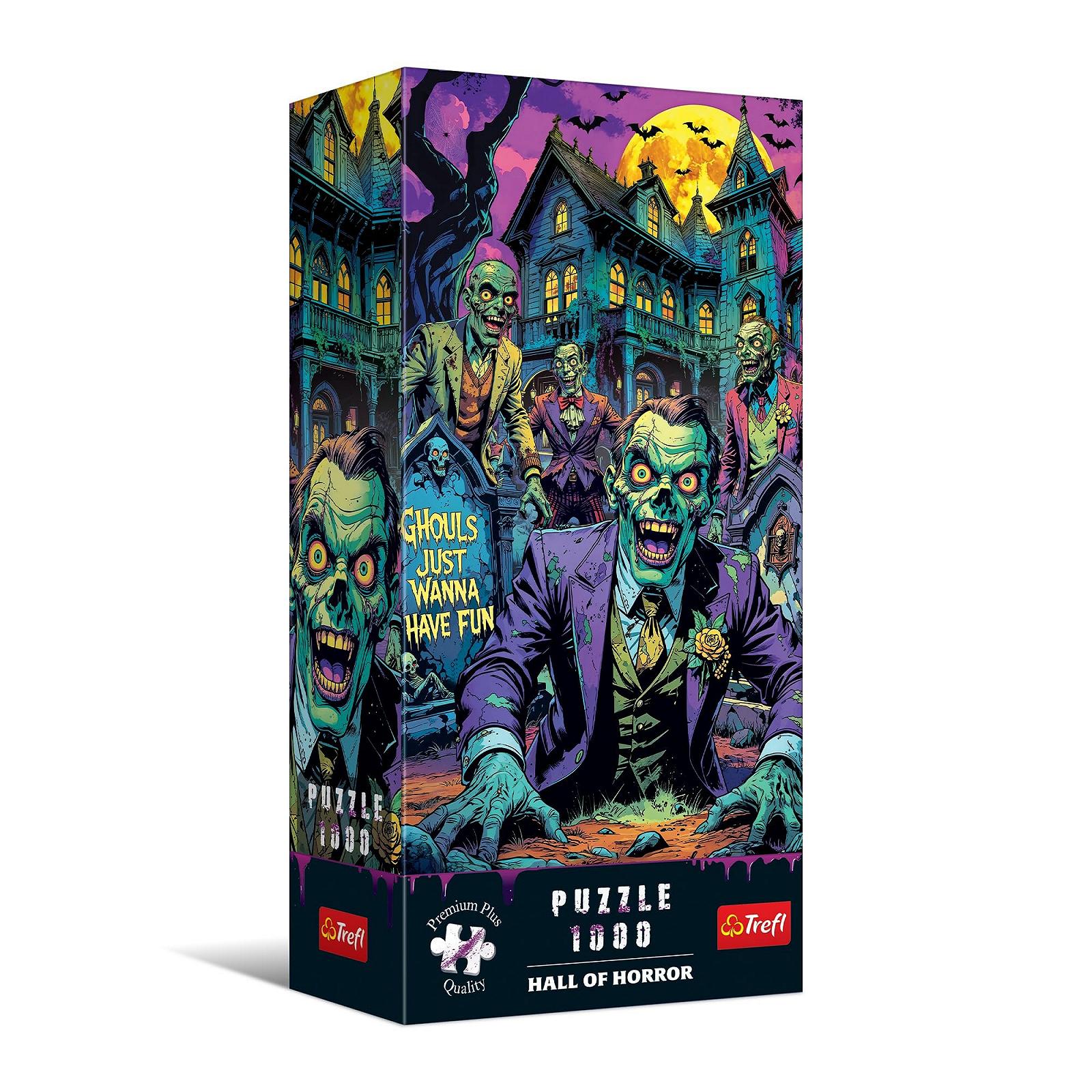 Пазл Trefl Premium Plus Quality Hall of Horror Zombie 1000 елементів, фото №1