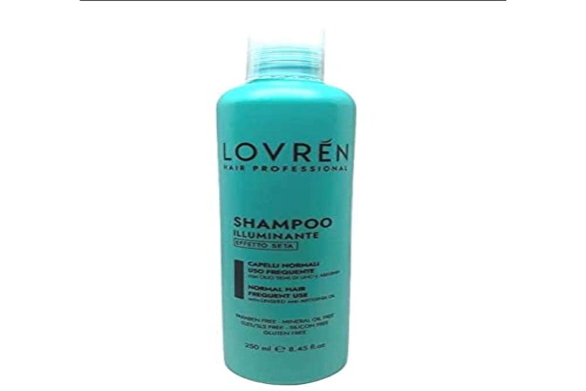 Шампунь LOVREN Hair Professional Shine Шовковий ефект для нормального та частого волосся, фото №1