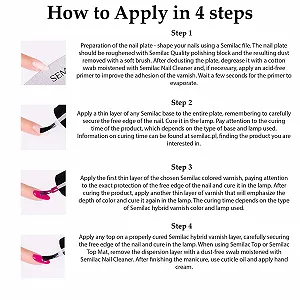 Базове покриття та верхнє покриття для гель-лаку SEMILAC Набір 2 x 7 мл synthetic.ua - Фото 1