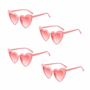 Сонцезахисні окуляри Серце Epokus Вінтаж, Набір 4 шт. - Фото 1