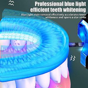 Електрична ультразвукова зубна щітка WingFly U-подібна 360° бездротова Black, M synthetic.ua - Фото 1