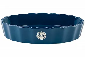 Форма для запекания Sallys Stoneware овальная 36.5 x 27.5 x 7.5 см Night Blue - Фото 1