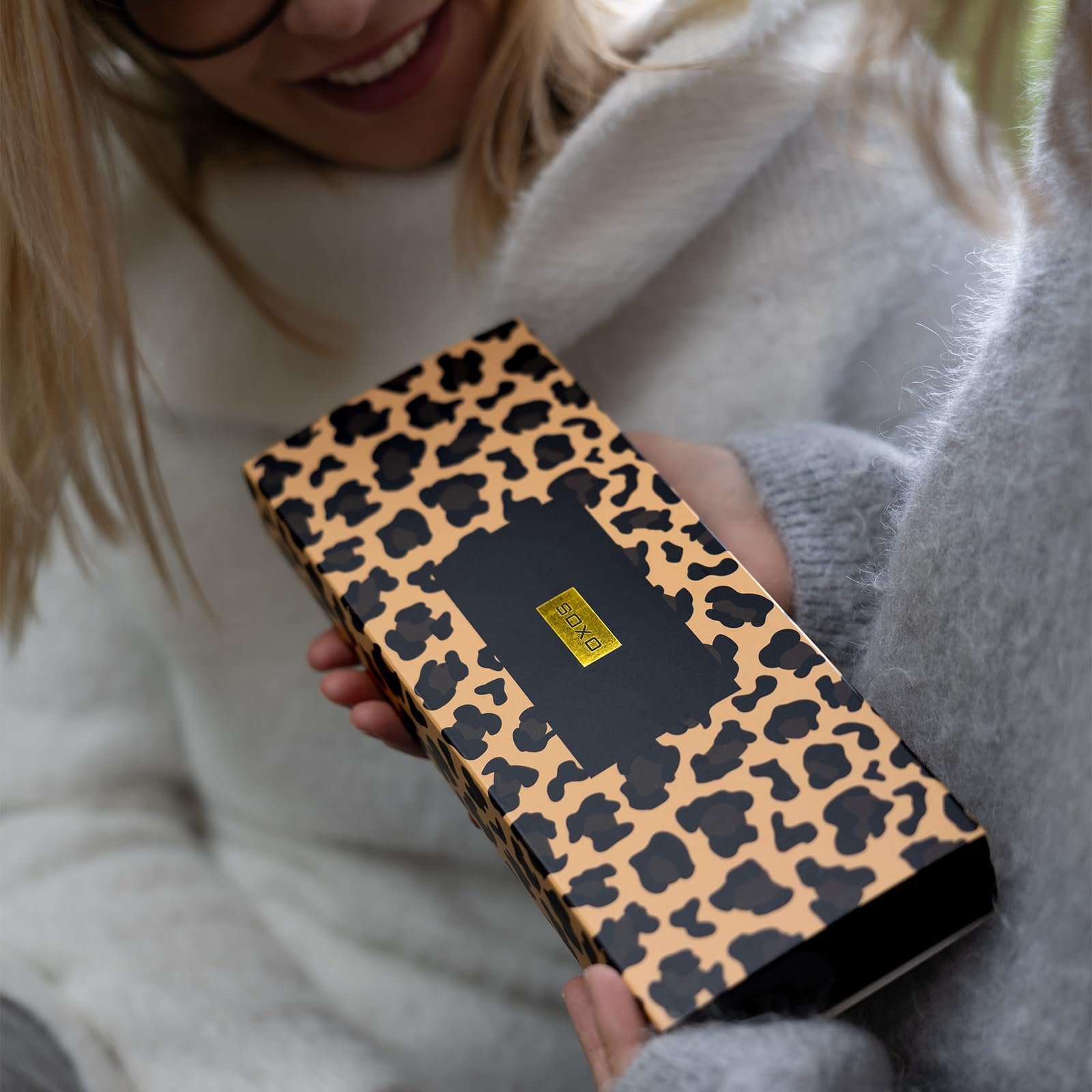 Носки Soxo Леопард, женские, с анималистическим принтом, размер 35-40, фото №3