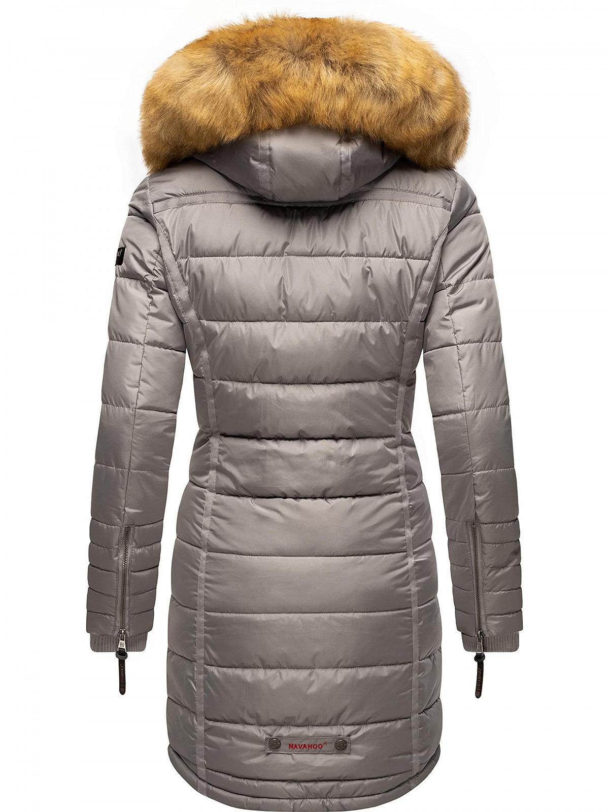 Жіноче зимове стьобане пальто Navahoo Papaya, фото №3